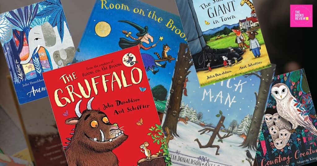 As a dad, I've found that Julia Donaldson's whimsical and enthralling books have been a delightful gift to young readers for years. Her stories, brimming with rhymes, magical characters, and captivating adventures, are just right for little ones aged 3 to 6. In this guide, we'll embark on a journey to uncover the finest Julia Donaldson books for your child's collection, making sure they have access to fun and age-appropriate reads. With over 100 books under her belt, Julia Donaldson has a knack for creating tales that charm both children and grown-ups alike. Among her best stories are The Gruffalo, a beloved tale that weaves lessons on rhyming, blending words, and counting; Room on the Broom, a heartwarming adventure about a witch and her cat seeking out friends, perfect for teaching sequencing; and Monkey Puzzle, a series of five enchanting tales about monkeys, each with a unique personality, ideal for nurturing empathy and embracing individuality. So, here are some of the most magical books by Julia Donaldson that your 3 to 6-year-old simply shouldn't miss.