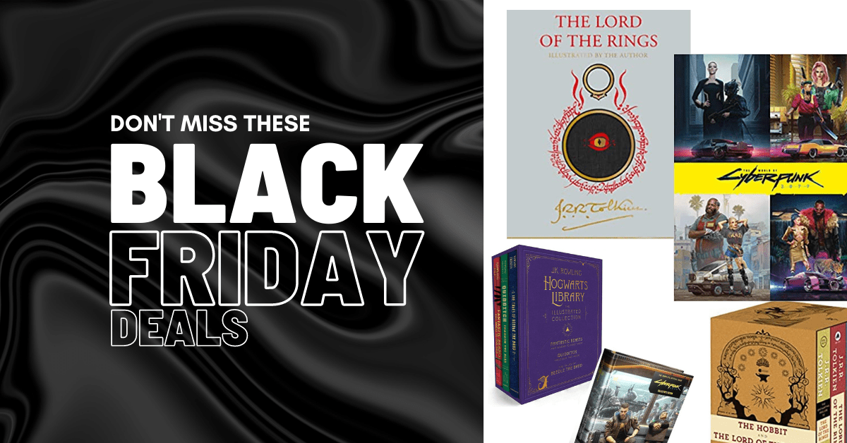 Black Friday Deals for Books, Audiobooks and Book Accessories