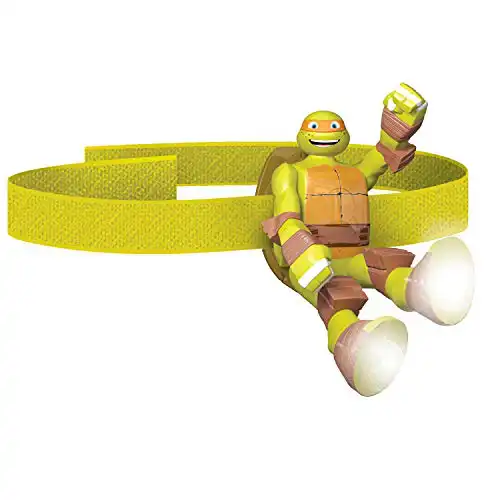 IQ Teenage Mutant Ninja Turtles Michelangelo LED Head Lamp