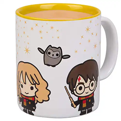 Seven20 Harry Potter Coffee Mug - Harry, Hermione and Ron Chibi Design