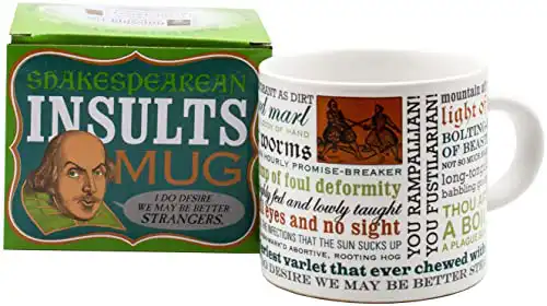 Shakespearean Insults Coffee Mug