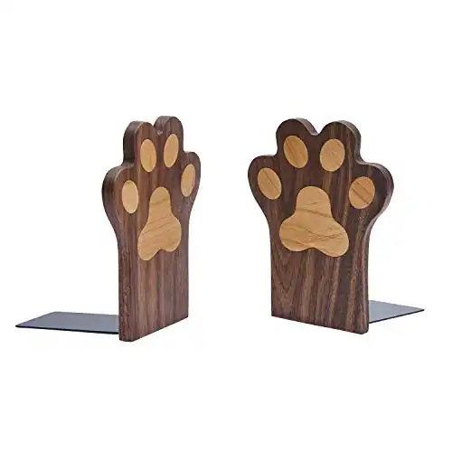Wood Paws Bookends by Pandapark