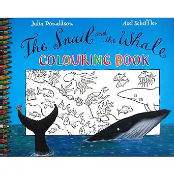 Snail and the Whale Colouring Book