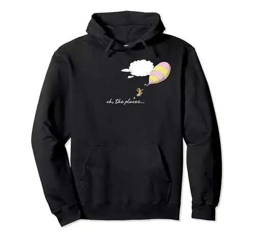 Dr. Seuss Oh the Places You'll Go "Oh, the Places.." Balloon Pullover Hoodie