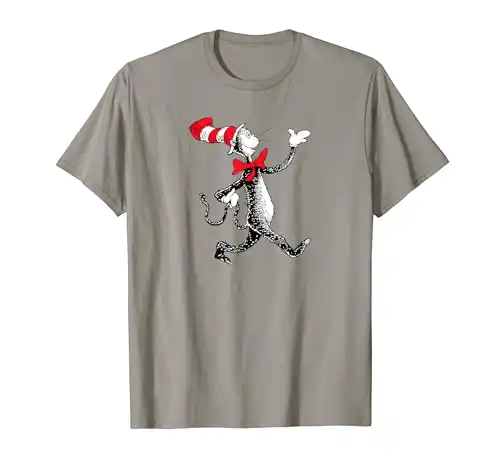 Dr. Seuss Strolling Cat T-shirt T-Shirt