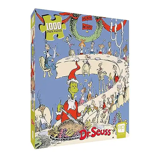 Dr. Seuss “The Grinch Feast” 1000 Piece Jigsaw Puzzle
