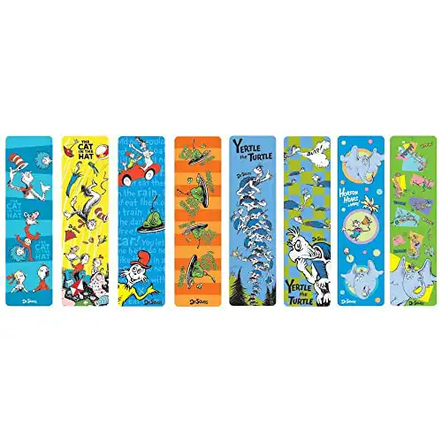 Dr Seuss Assorted Bookmarks For Kids (Pack of 50)