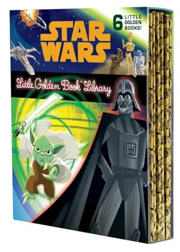 The Star Wars Little Golden Book Library (Star Wars): The Phantom Menace; Attack of the Clones; Revenge of the Sith; A New Hope; The Empire Strikes Back; Return of the Jedi