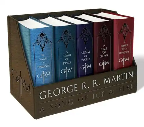 A Game of Thrones / A Clash of Kings / A Storm of Swords / A Feast for Crows / A Dance with Dragons (Song of Ice and Fire Series) (A Song of Ice and Fire) Book Set