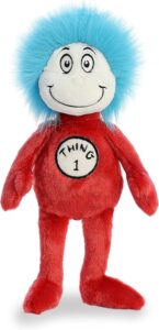 Aurora® Whimsical Dr. Seuss™ Thing One Stuffed Animal – Magical Storytelling – Officially Licensed – Red 12 Inches