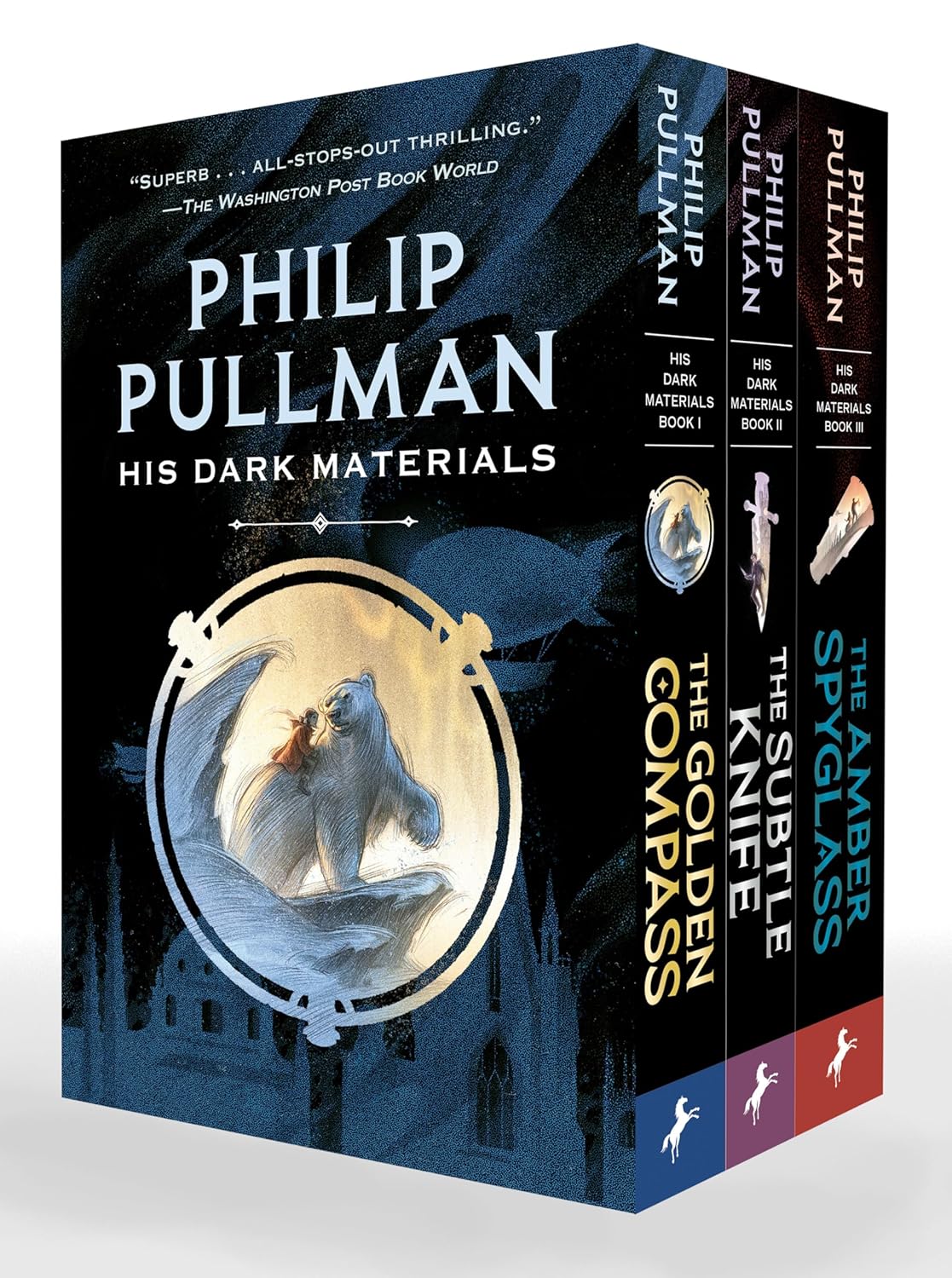 His Dark Materials 3-Book Paperback Boxed Set: The Golden Compass; The Subtle Knife; The Amber Spyglass