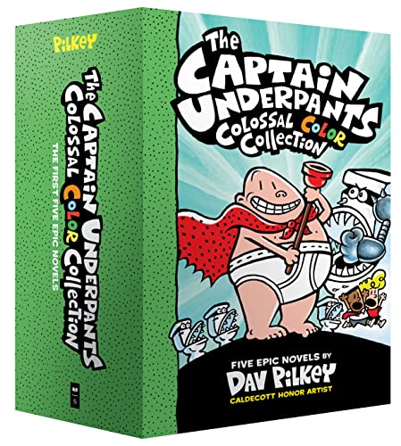 Captain Underpants: The Colossal Color Collection (Books 1-5)