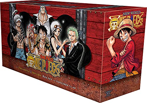 One Piece Box Set 4: Dressrosa to Reverie (Vol. 71-90)