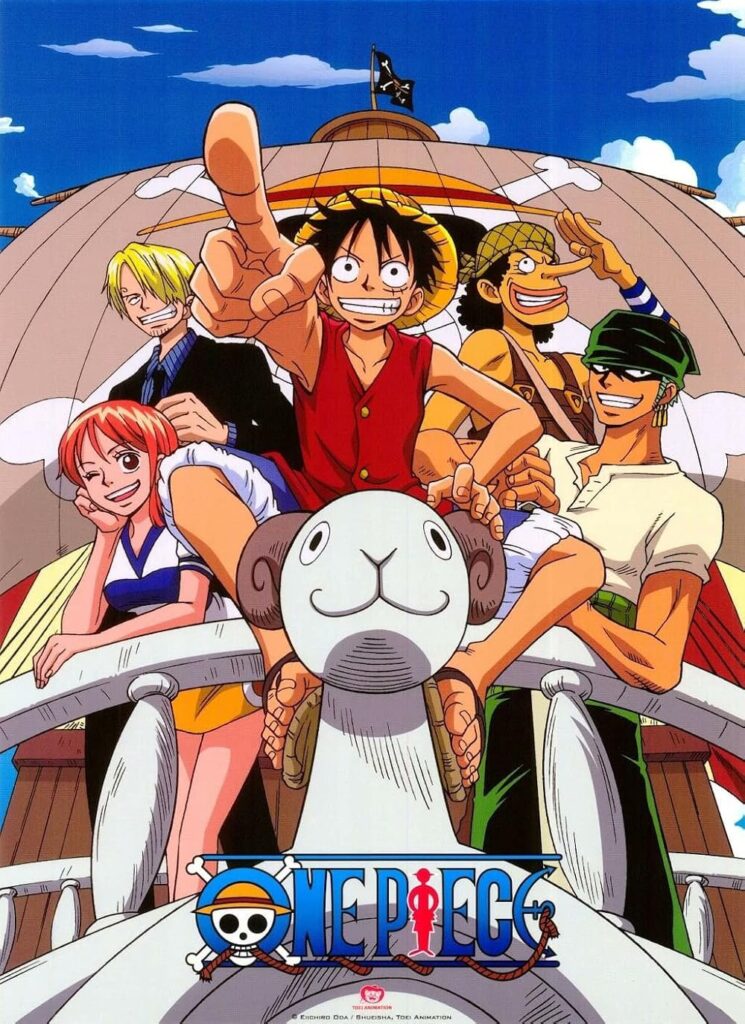 One Piece anime poster
