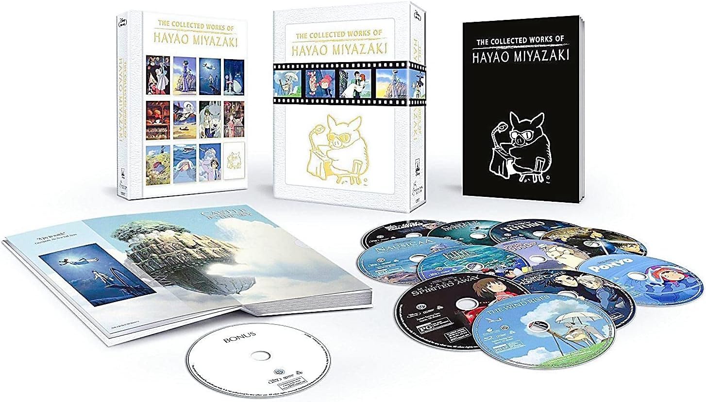 The Collected Works of Hayao Miyazaki (11-Film Blu-ray Box Set)