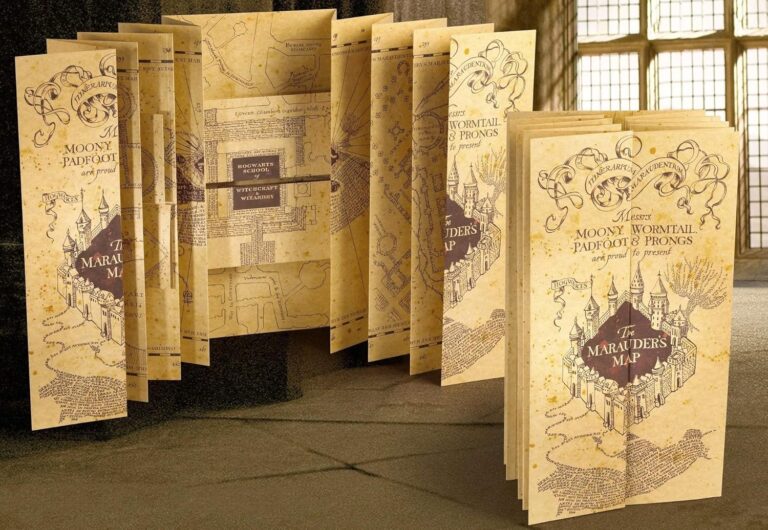 The Noble Collection Harry Potter Marauder’s Map Replica