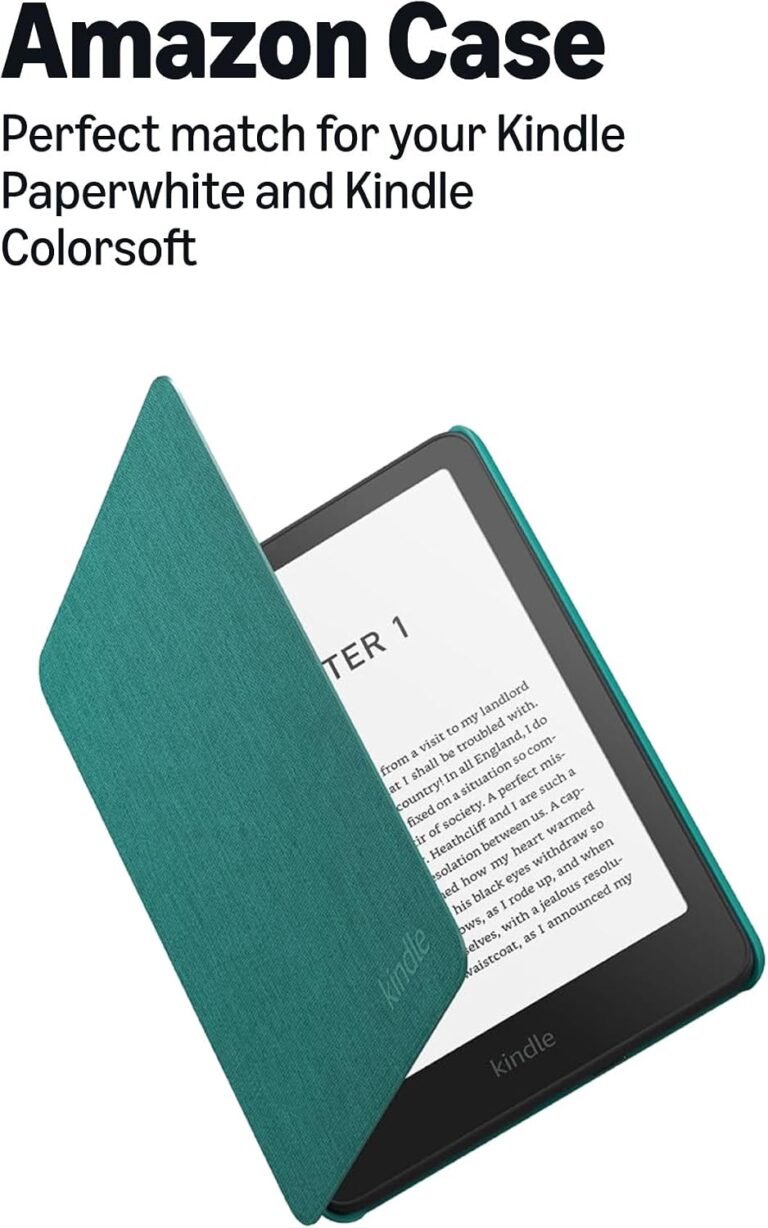 Amazon Kindle Paperwhite and Colorsoft Fabric Case (2024 Models)