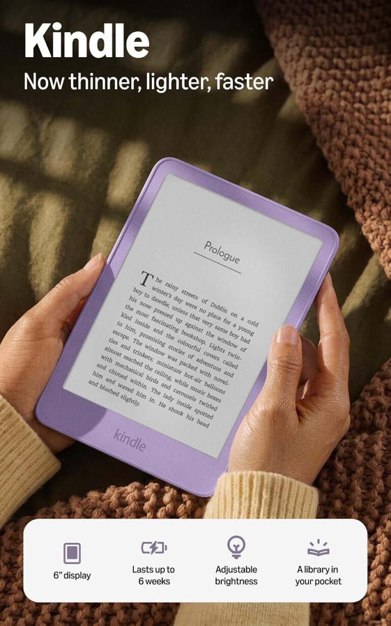 Amazon Kindle (2026), 6-inch Display, 16 GB, Ube