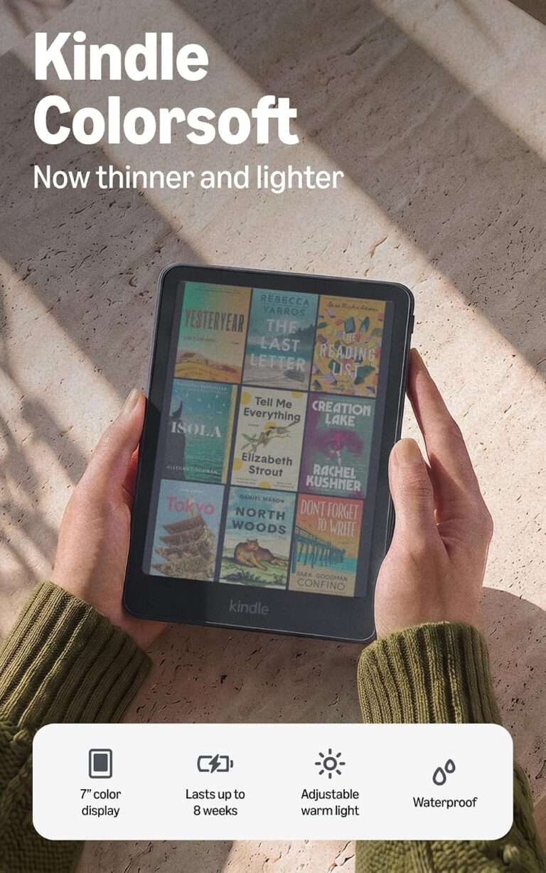 Amazon Kindle Colorsoft (2026), 7-inch Color Display, 16 GB, Graphite
