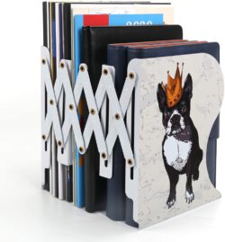 Adjustable Metal Bookends or Book Racks for Kids by SubClap