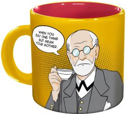Freudian Sips Coffee Mug - Undo Years Of Repression While You Drink Your Coffee
