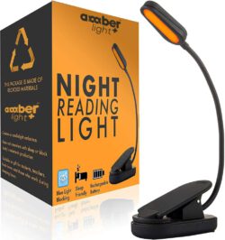 Giftable Amber Book Light