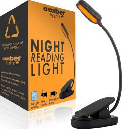 Giftable Amber Book Light​