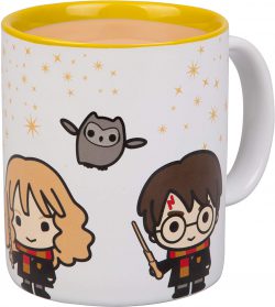 Harry Potter Coffee Mug - Harry, Hermione and Ron Chibi Design