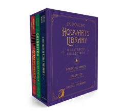 Fantastic Beasts and Where to Find Them, Quidditch Through the Ages, and The Tales of Beedle the Bard