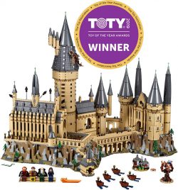 LEGO Harry Potter Hogwarts Castle 71043 Castle Model Building Kit with Harry Potter Figures Gryffindor, Hufflepuff, and More (6,020 Pieces)