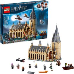 LEGO Harry Potter Hogwarts Great Hall 75954 Building Kit and Magic Castle Toy, Fantasy Creatures, Hermione Granger, Draco Malfoy and Hagrid