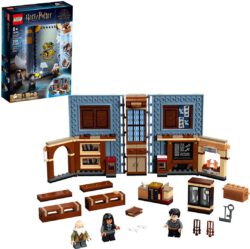 LEGO Harry Potter Hogwarts Moment: Charms Class 76385 Professor Flitwick’s Class in a Brick-Built Book Playset